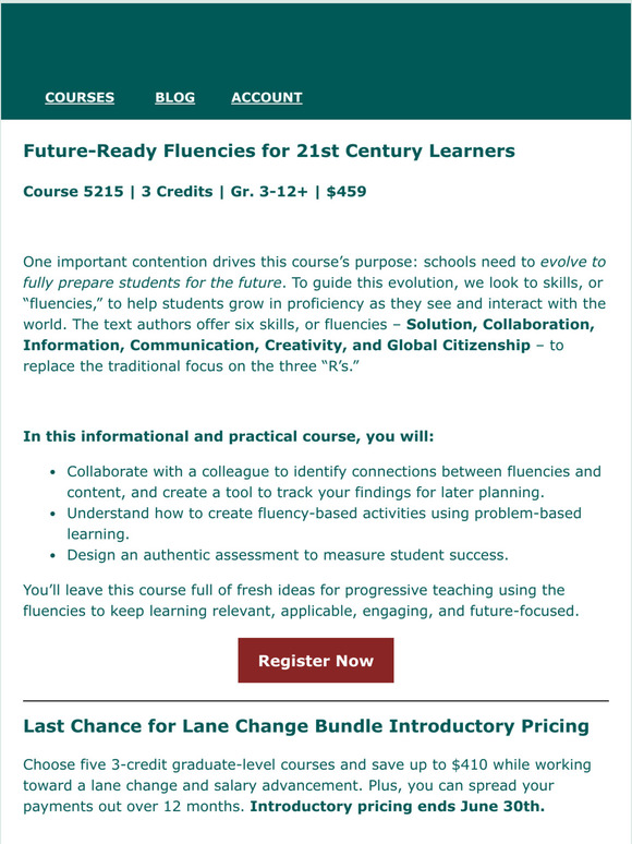 Learners Edge New Course FutureReady Fluencies for 21st Century