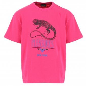 Pink Animal Fear Heavyweight T-Shirt