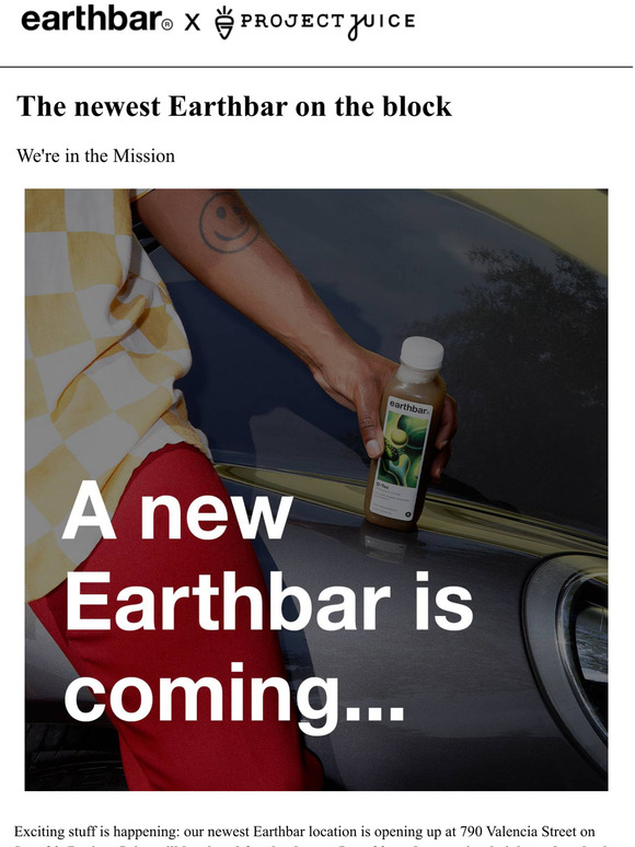The newest Earthbar