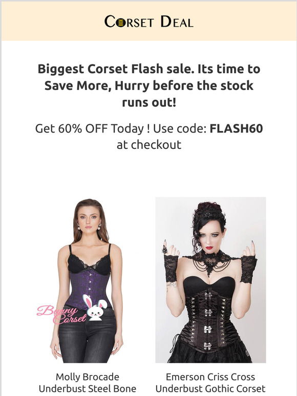 Mesh with Brocade Custom Made Waist Reducing Corset (ELC-601)