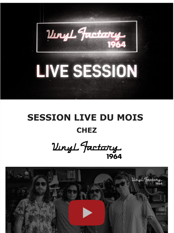 SESSION LIVE : Silver Synthetic chez Vinyl Factory 🎶