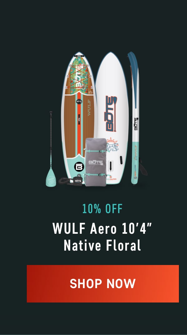 WULF Aero 10′4″ Native Floral Inflatable Paddle Board