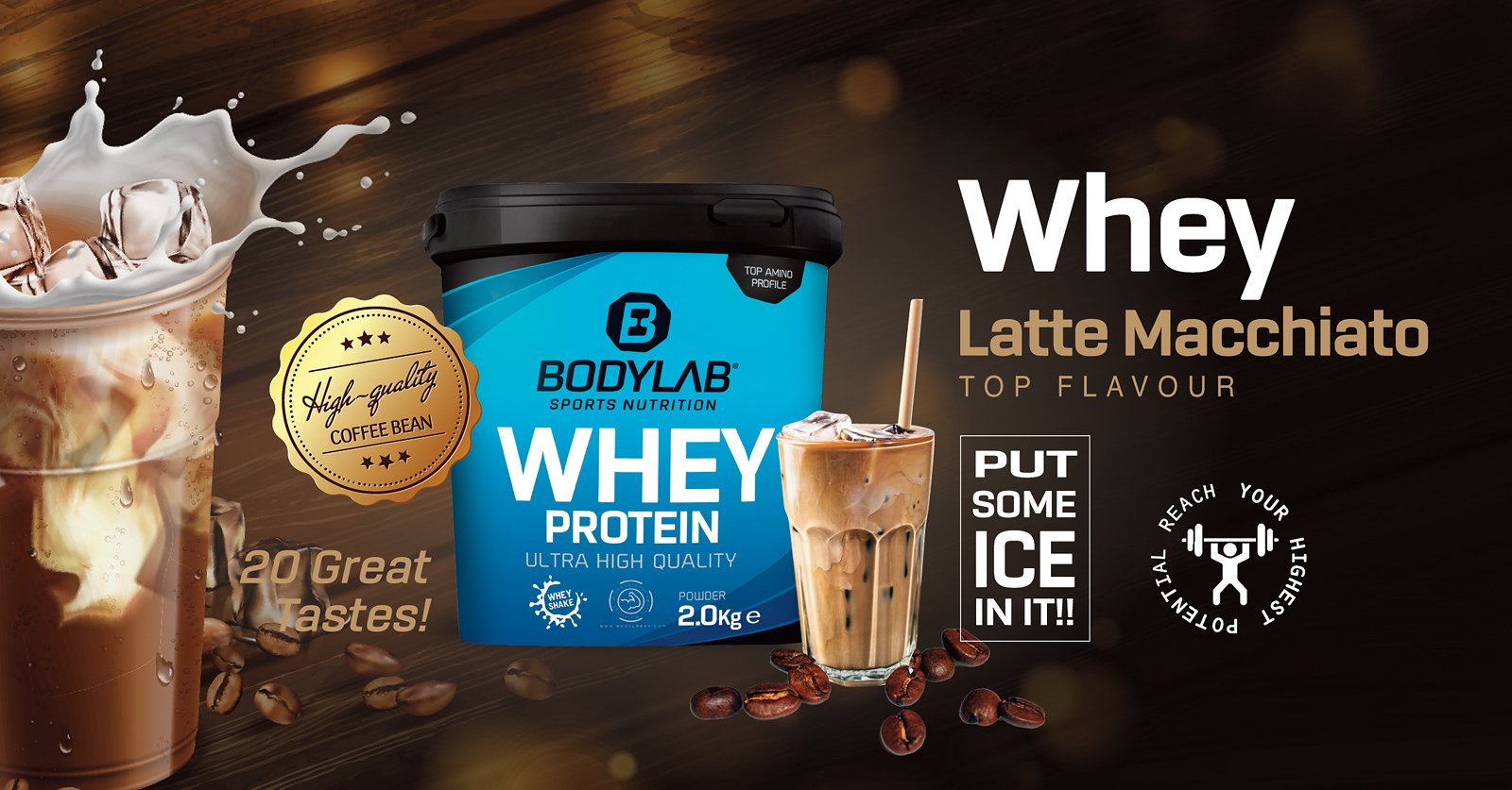 Whey Protein Iced Coffee