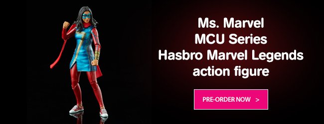 Ms Marvel Action Figure Banner