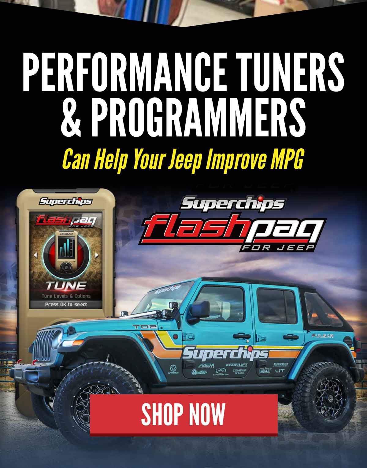 Performance Tuners & Programmers Can Help Your Jeep Improve MPG