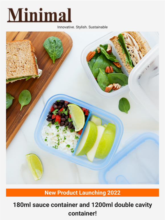 New Product: Large 1200ml Silicone containers & Sauce containers.
