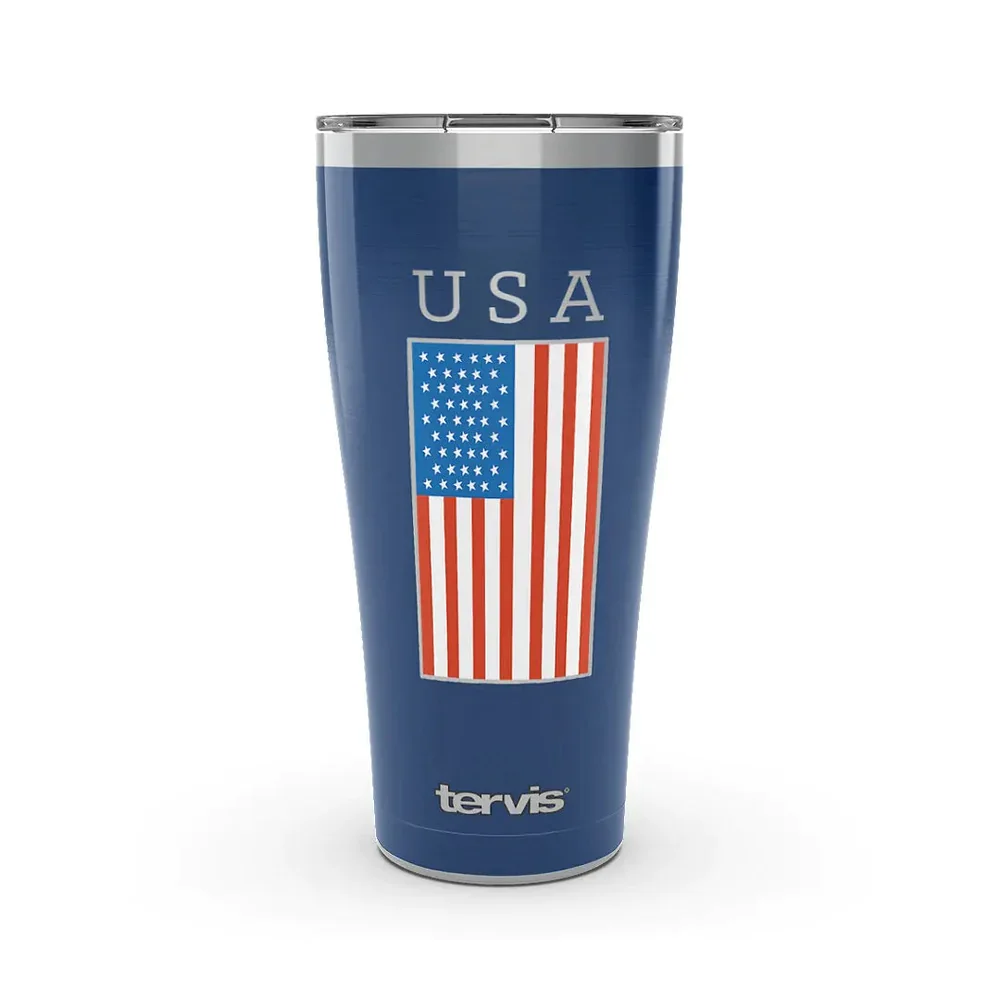 Image of Tervis 30 oz  USA Flag Stainless Steel Tumbler