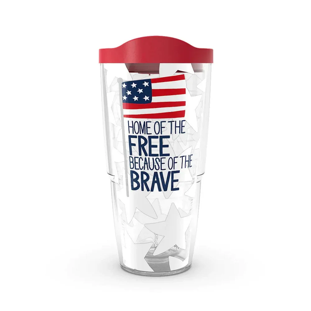 Image of Tervis 24 oz Made in USA 'Home of the Free' Tumbler