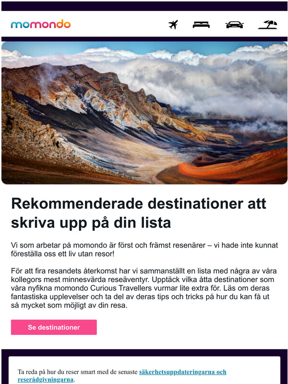 Låt momondos Curious Travellers inspirera din reselista