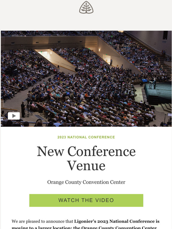 Ligonier Ministries New Conference Venue 2023 National Conference