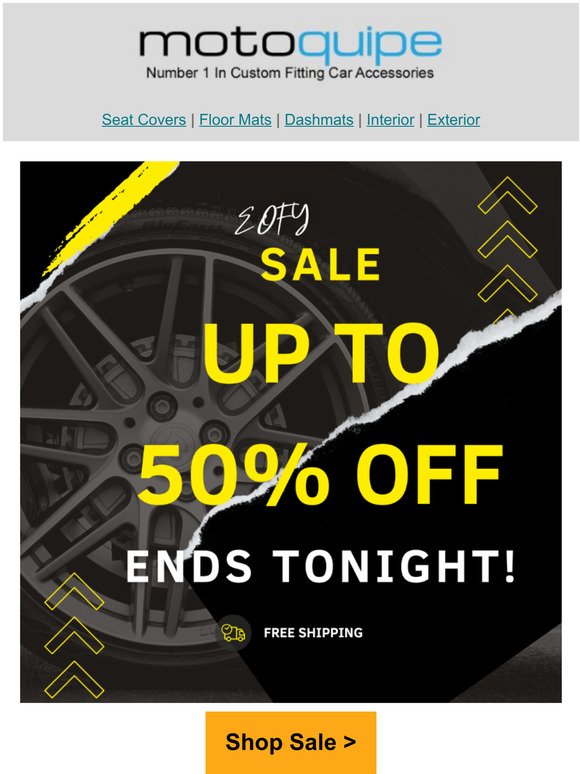 Up to 50% Off | EOFY Sale Ends Tonight