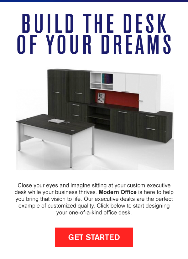 Build a Custom Executive Desk Milled