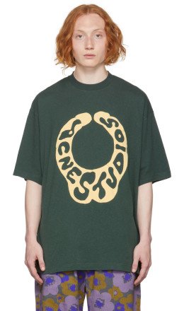 Acne Studios - Green Cotton T-Shirt