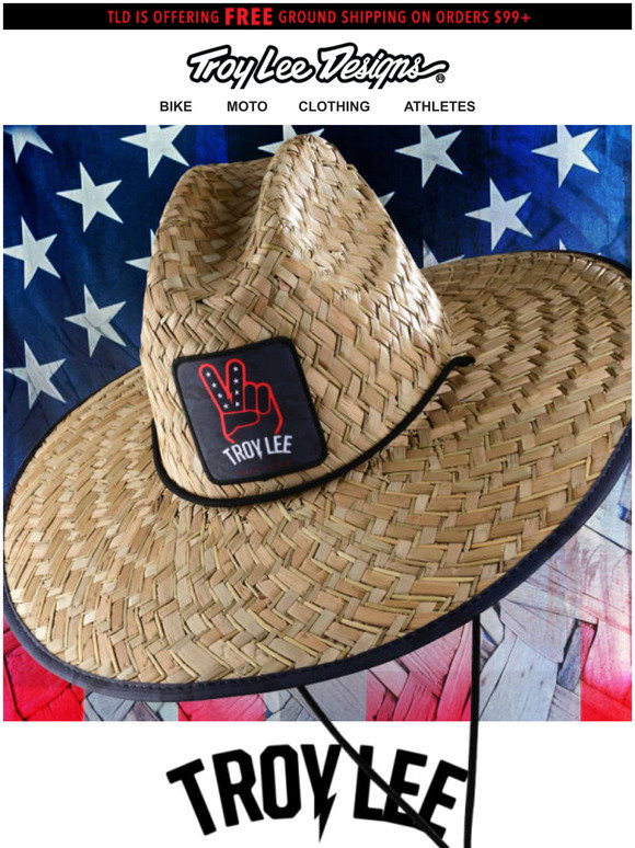 Troy Lee Designs: FREE Straw Hat 