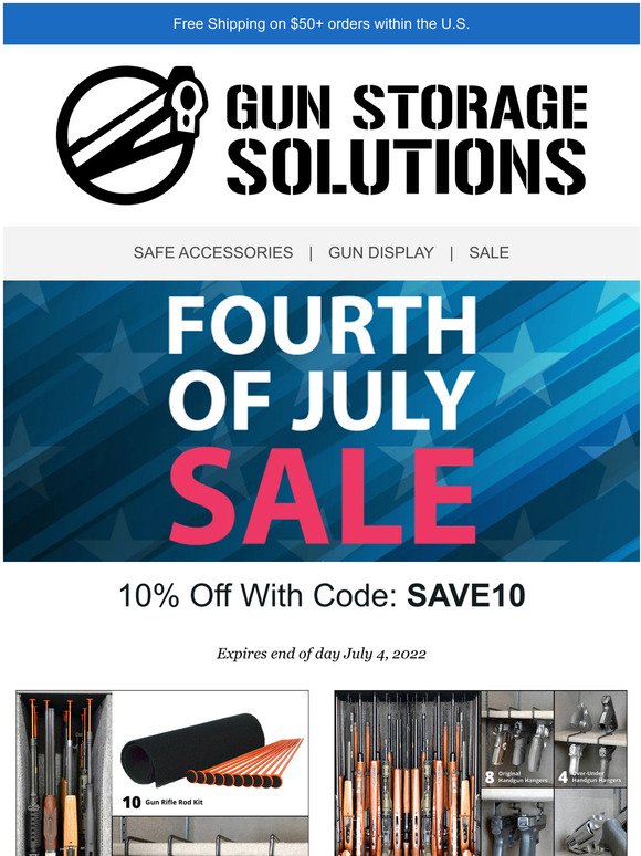 🎇 10% Off 🇺🇸 4th of July Sale 🎆