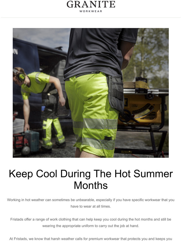 Keep Cool During The Hot Summer Months! ☀️