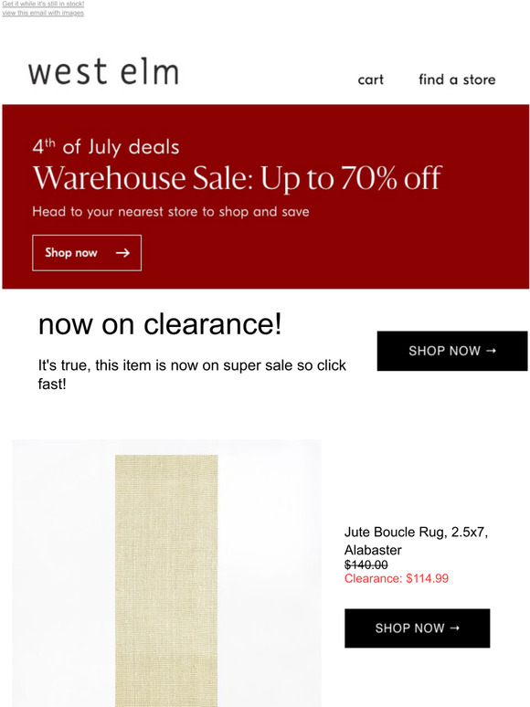 West Elm Email Newsletters Shop Sales, Discounts, and Coupon Codes