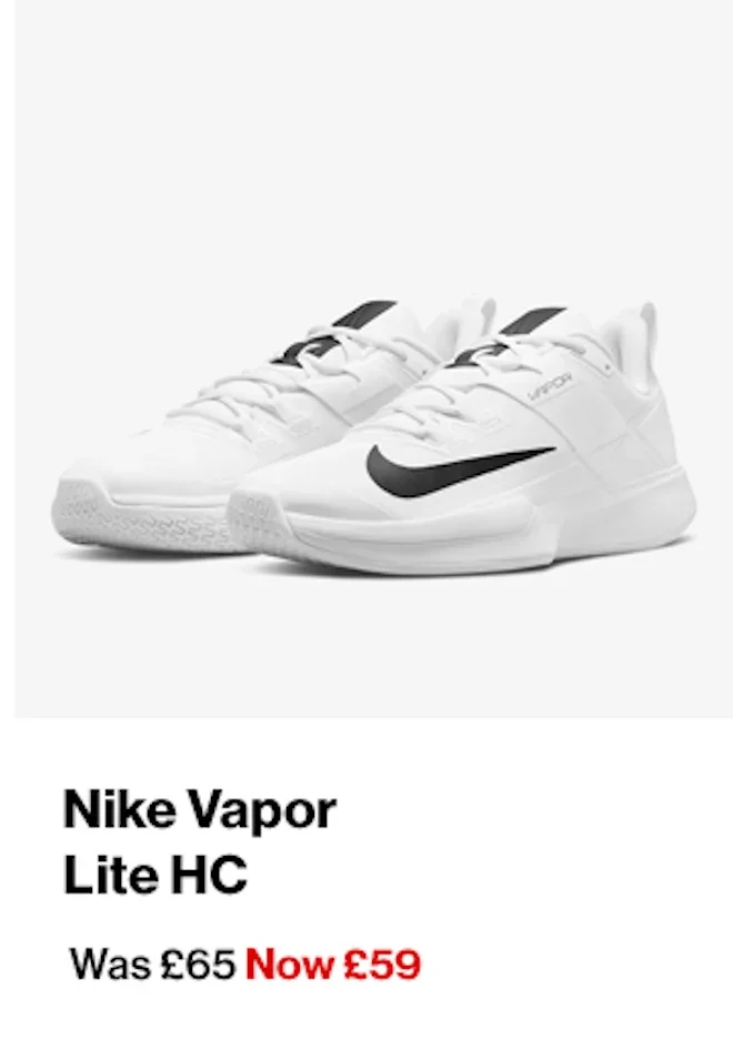 Nike Vapor Lite HC