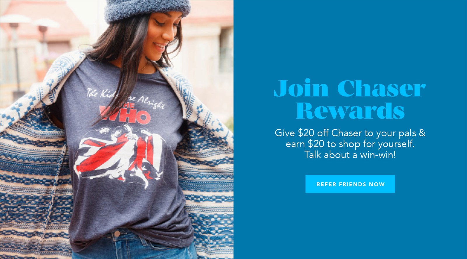 Let' take this relationship to the next level - join Chaser Rewards!