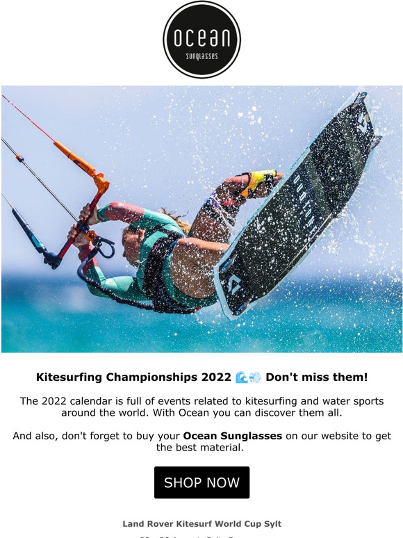 Kitesurfing Championships 2022 🌊💨 Don't miss them!