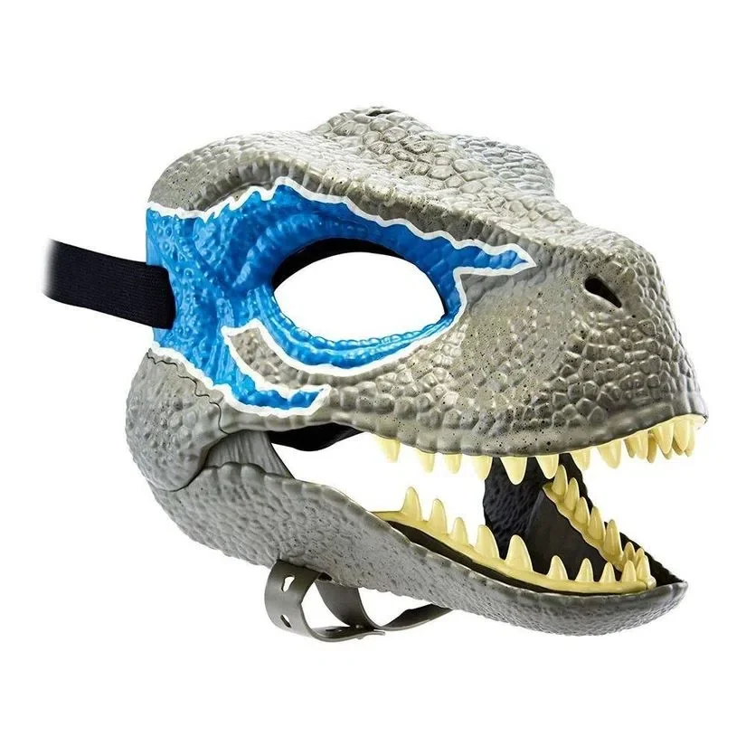 Jurassic World Camp Máscara Azul Velociraptor - Mattel