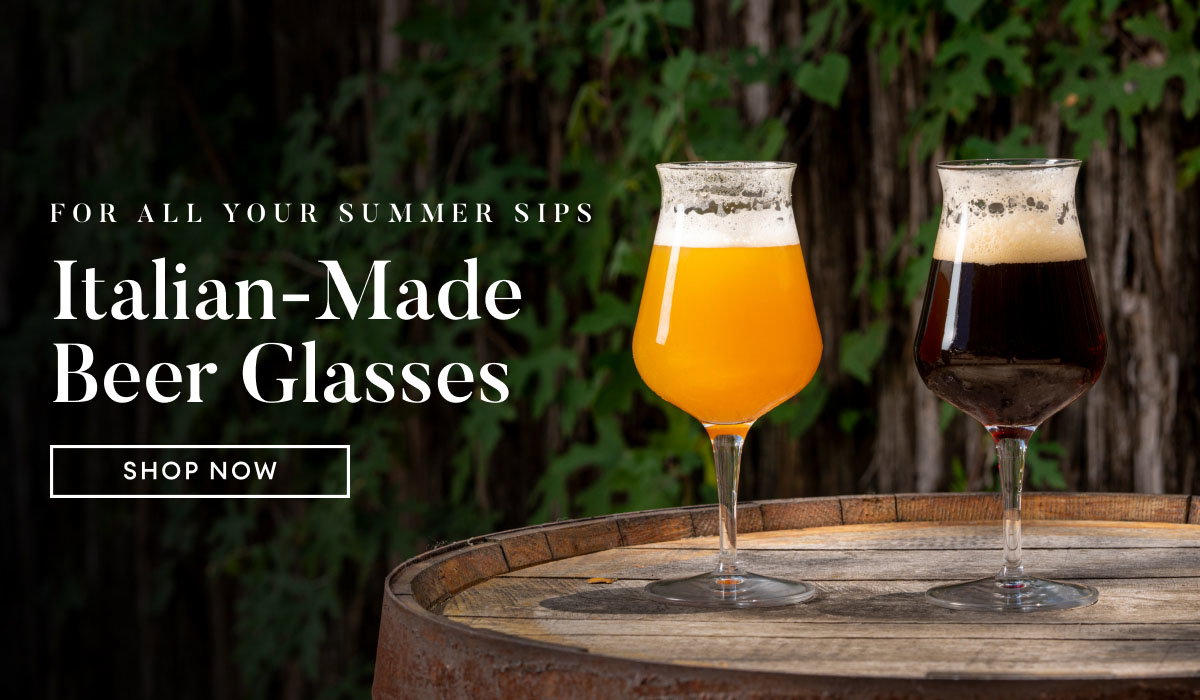 Shop Italian-Made Beer Glasses by Made In