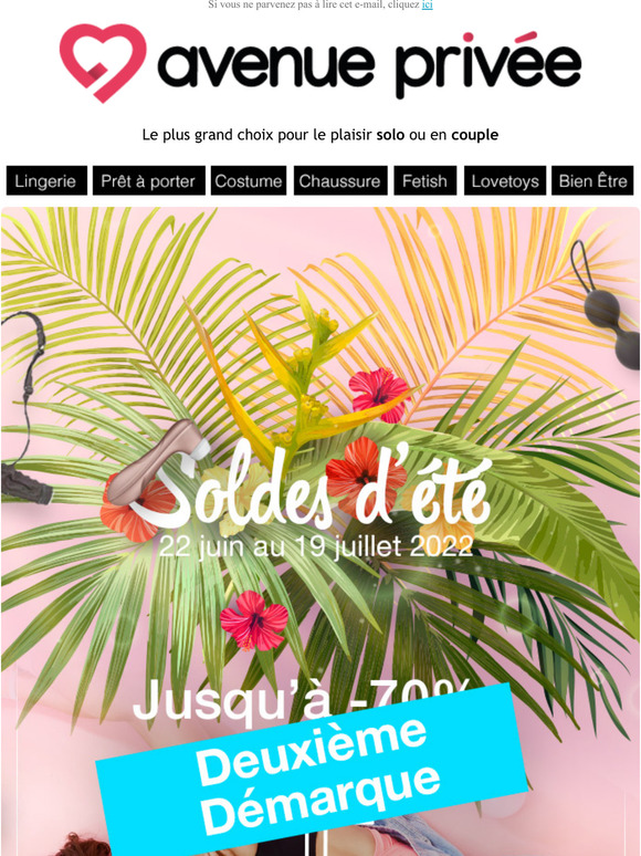 ❤️ Deuxième Démarque ❤️ Nouvelle collection ❤️  #WeLoveYou