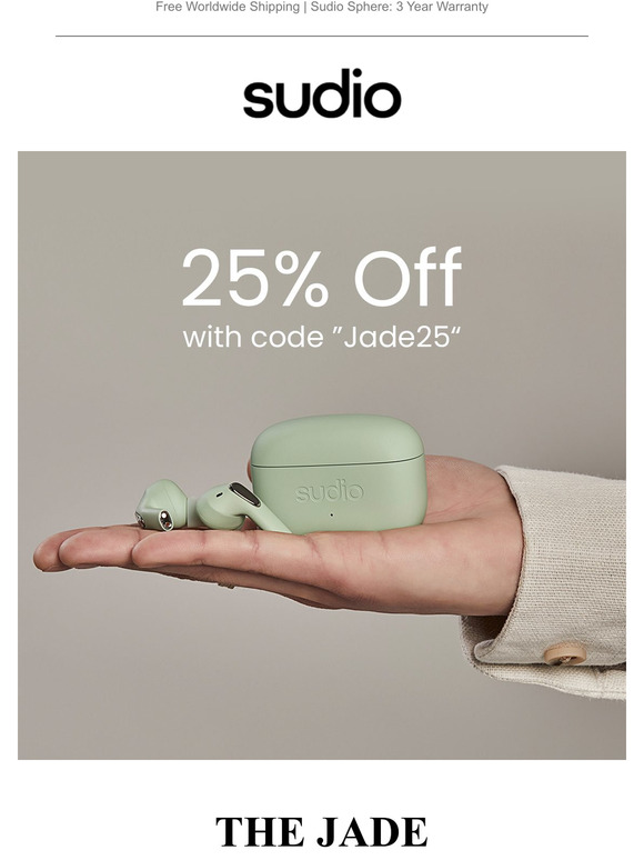 25% off our jade collection