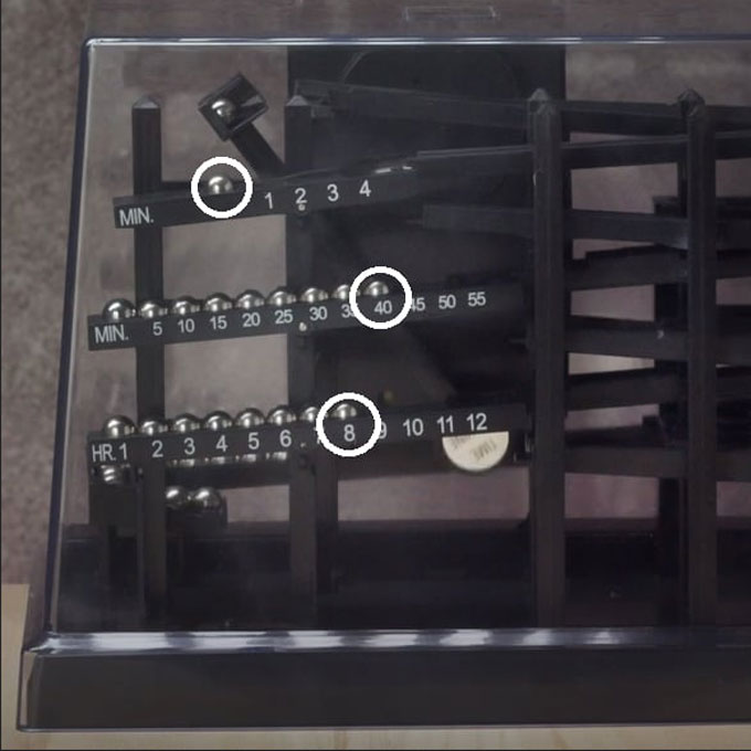 FUNK-KUGELUHR „CLOCK'N'ROLL“