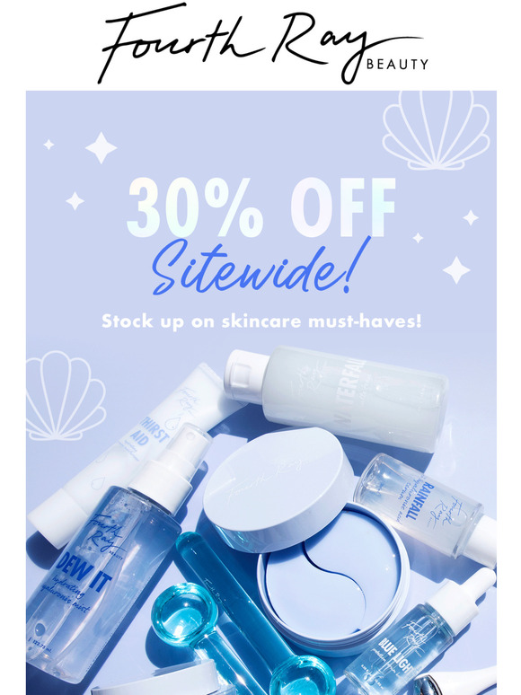 30% OFF YOUR SUMMER SKINCARE! ✨😍