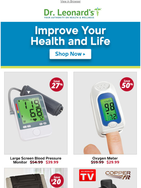 Dr. Leonard's Improve Your Health and Life! Milled