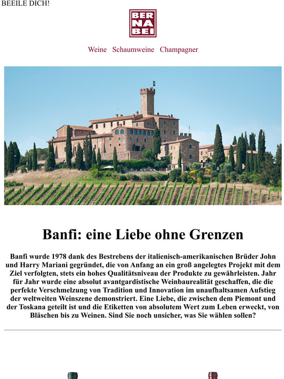 💌 Banfi von € 6.20💌