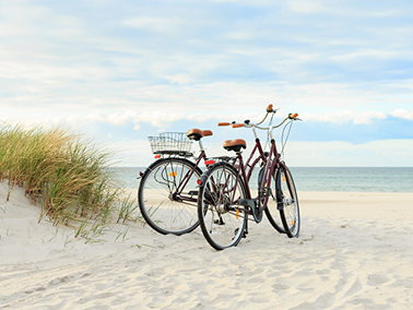 Fahrrad vorausschicken