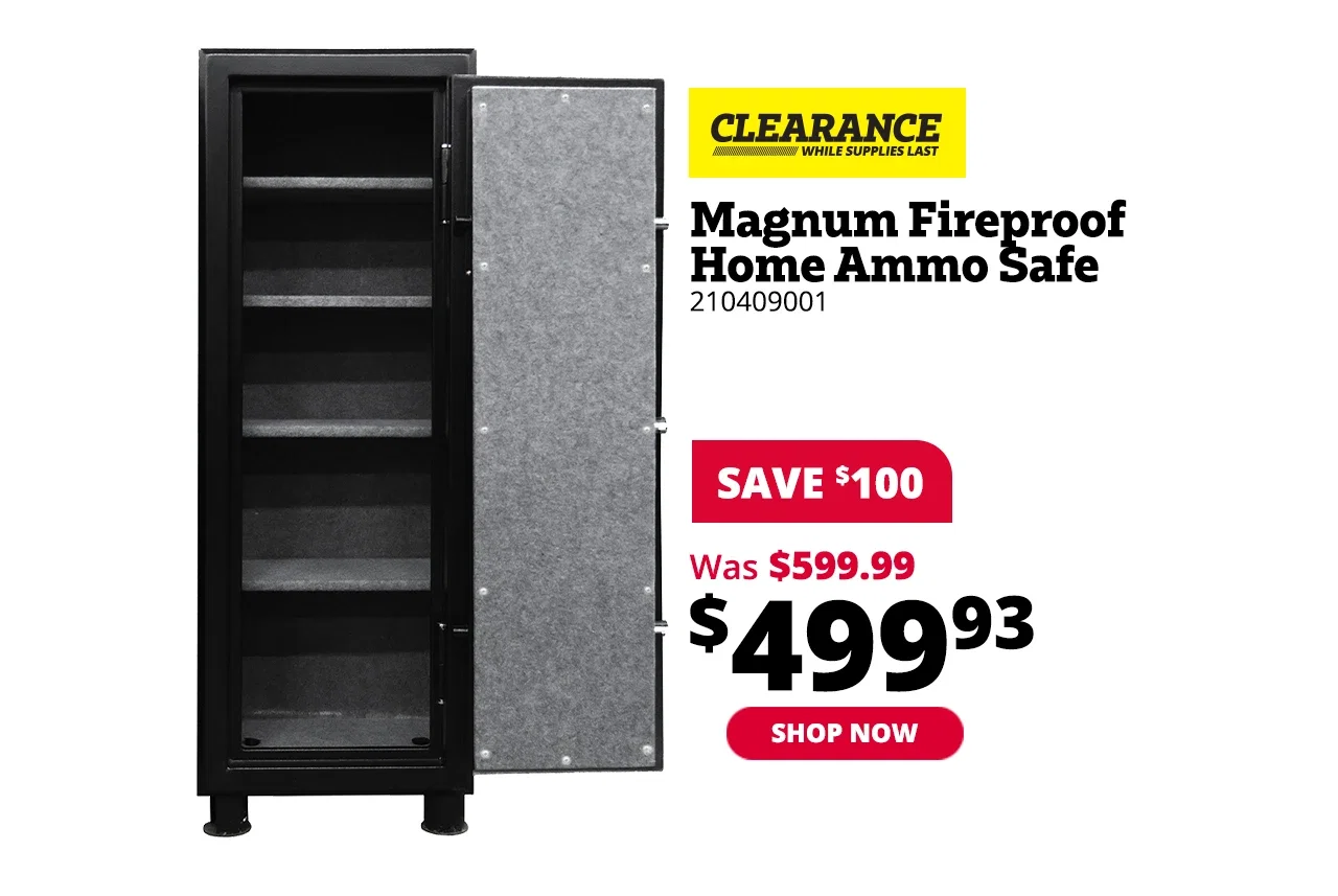 Magnum Fireproof Home Ammo Safe