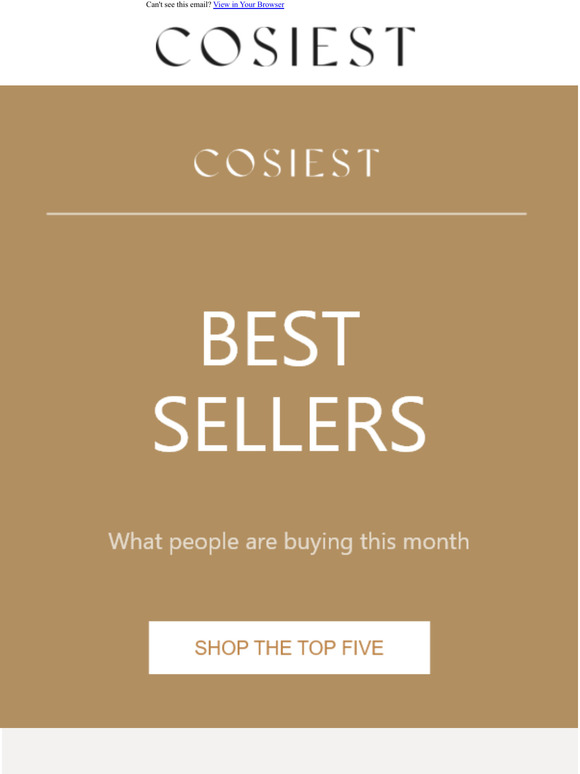 ✨COSIEST June TOP 5 products✨