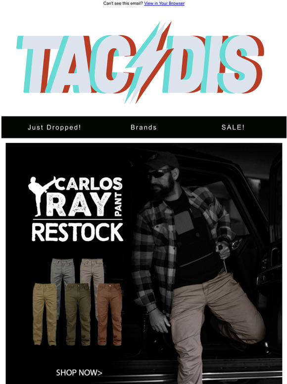 Tactical Distributors 👖Carlos Ray Return of the King💥 Milled