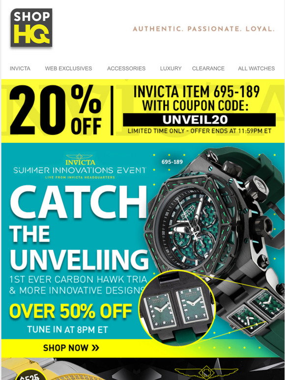 ShopHQ Carbon Hawk Tria UNVEILING OVER 50 OFF COUPON INSIDE 