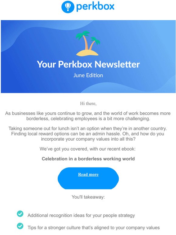 [June Edition] Your Perkbox Newsletter