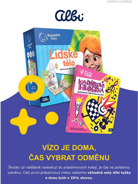 📃✨ Vízo je doma, čas vybrat odměnu