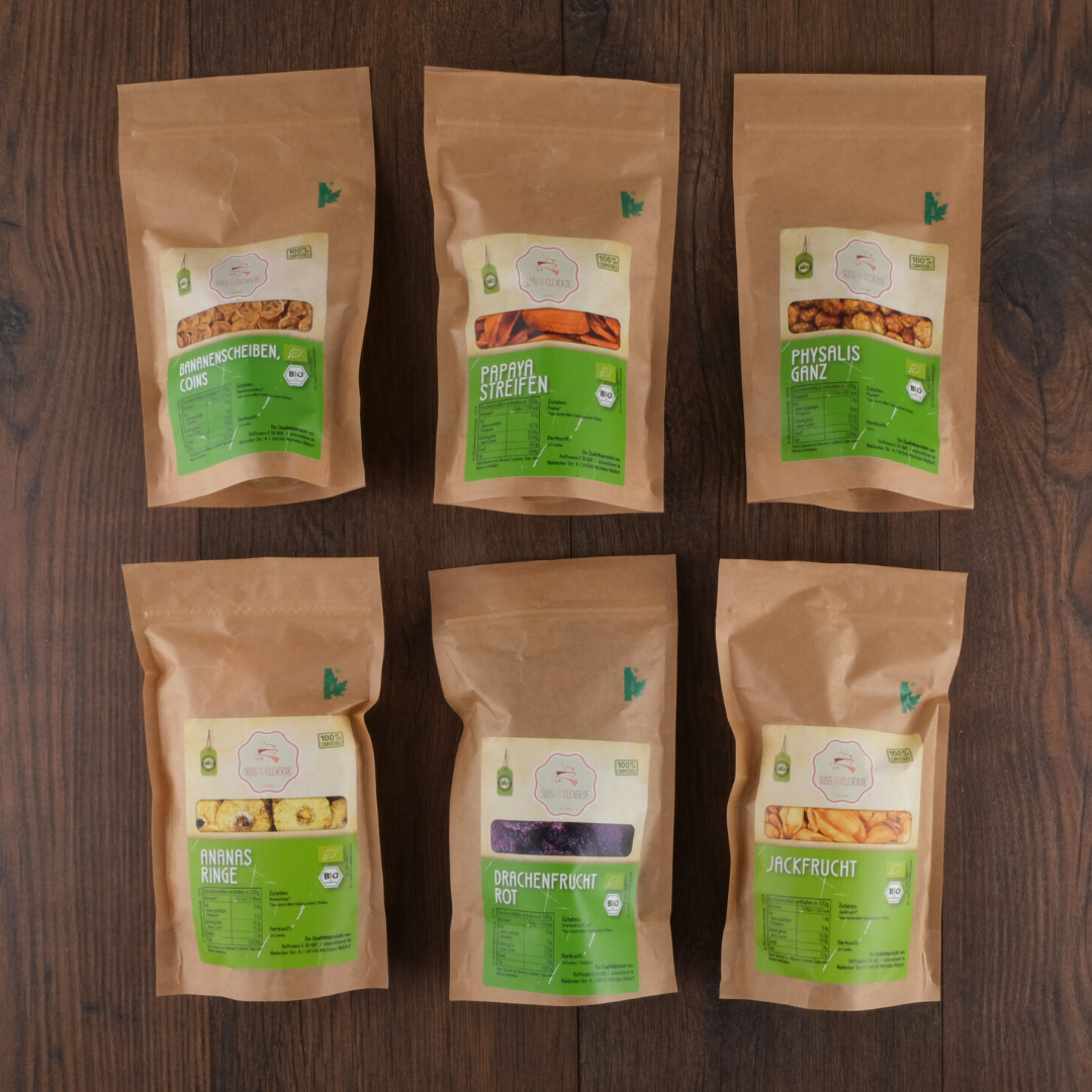 Bio Probierset “Trockenfrüchte-Exotic” | 6 x 100g