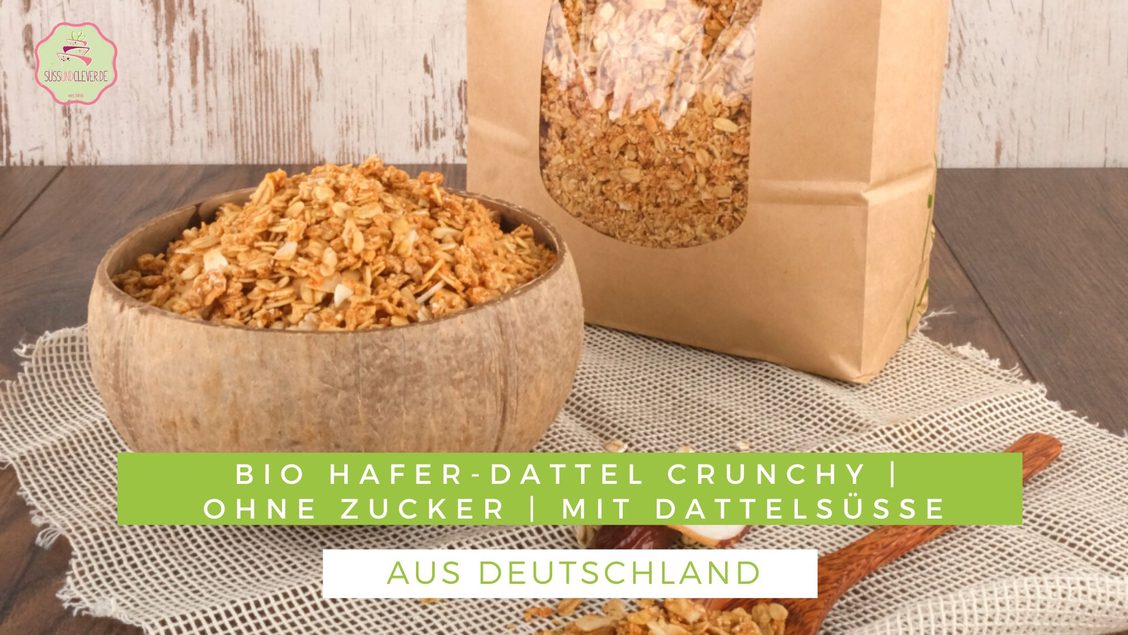 Bio Hafer-Dattel Crunchy | ohne Zucker | mit Dattelsüße