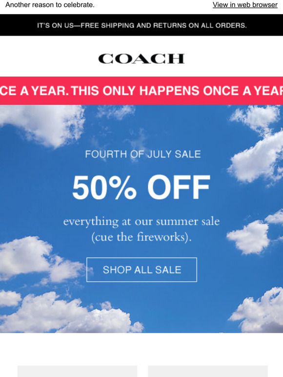 coach 4th of july sale rexy