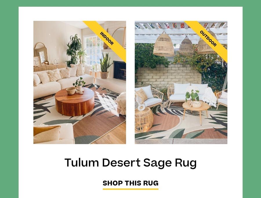 Tulum Desert Sage Rug