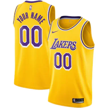 Los Angeles Lakers Nike Icon Swingman Jersey - Custom - Mens