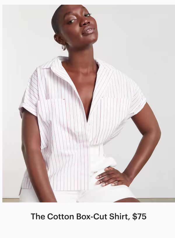The Poplin Short-Sleeve Box Shirt