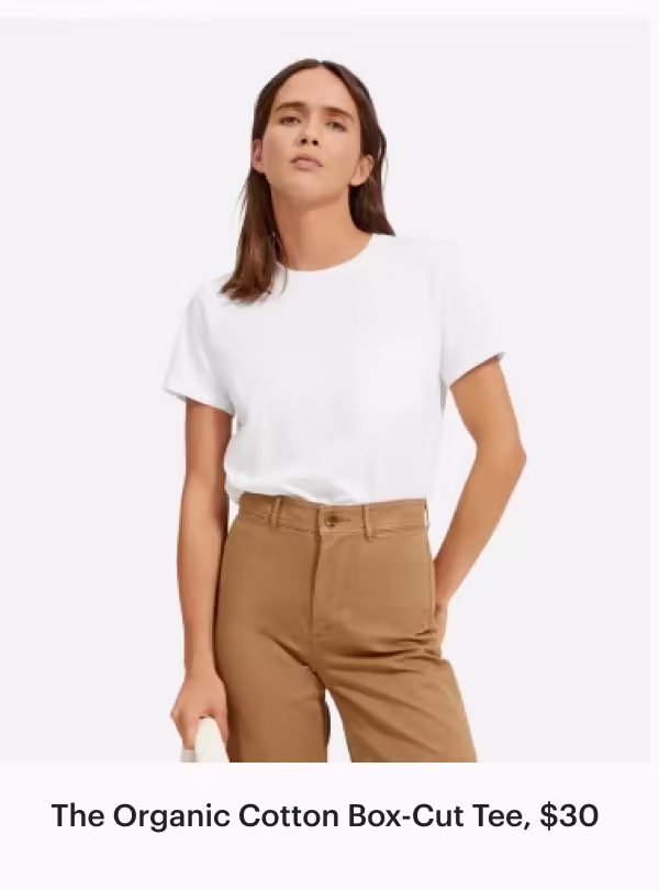 The Organic Cotton Box-Cut Tee