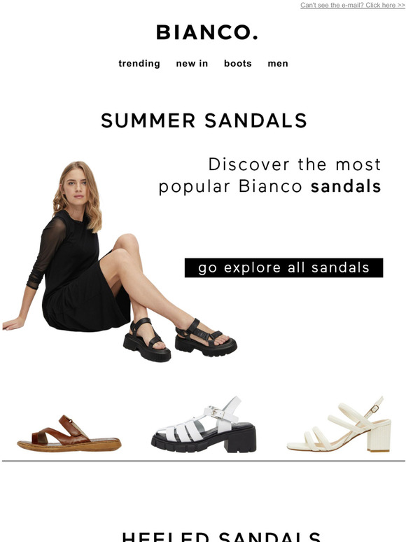 A Summer sandal selection 🌞