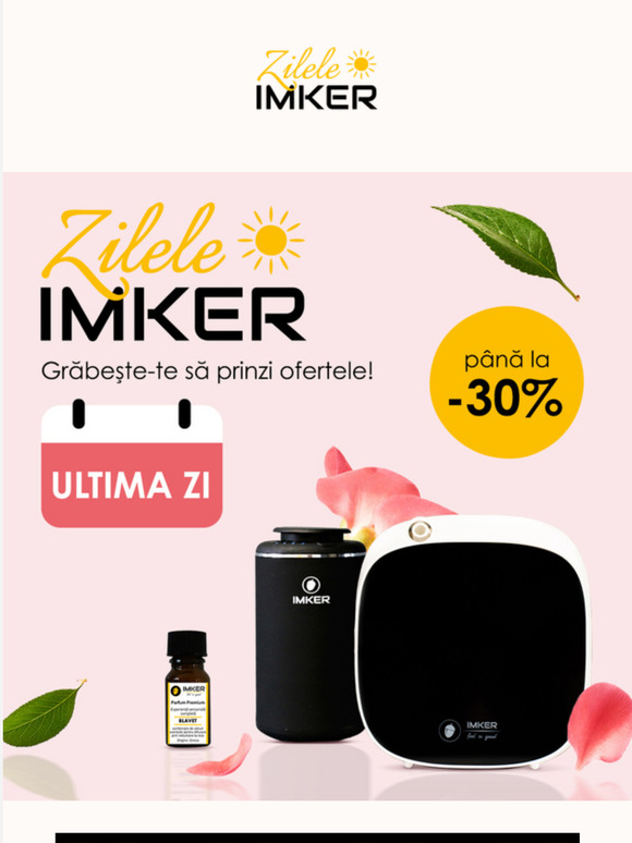 Tic Tac ⏰ Ultimele Ore de Reduceri și Surprize de Zilele Imker