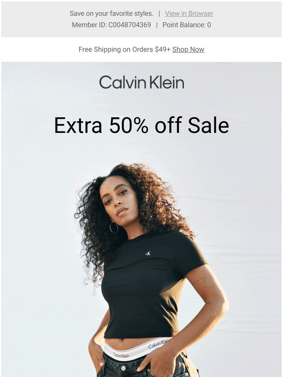 free shipping calvin klein canada