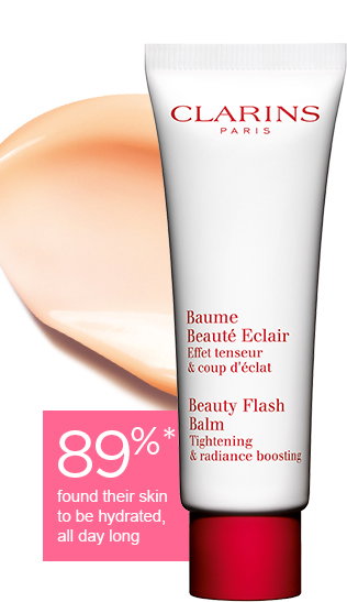 89%* found their skin to be hydrated, all day long